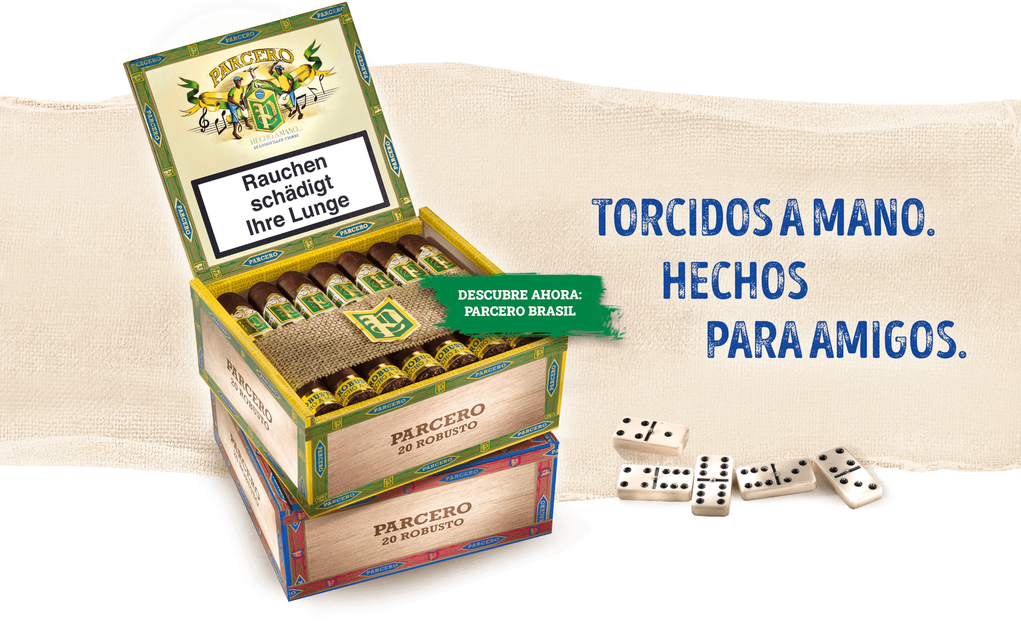 PARCERO: TORCIDOS A MANO. HECHOS PARA AMIGOS.